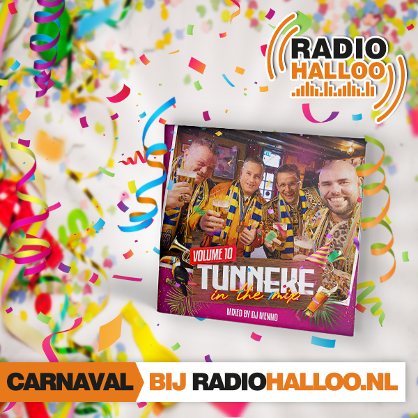 Carnavalsmix van DJ Menno op Radio Halloo