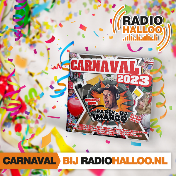 Carnavalsmix van Party-DJ Marco op Radio Halloo