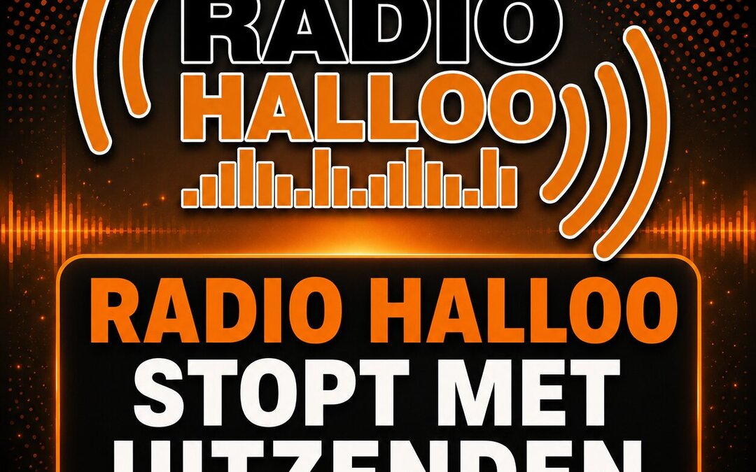 Radio Halloo stopt met uitzendingen.